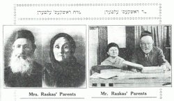 Louis Raskas's Parents